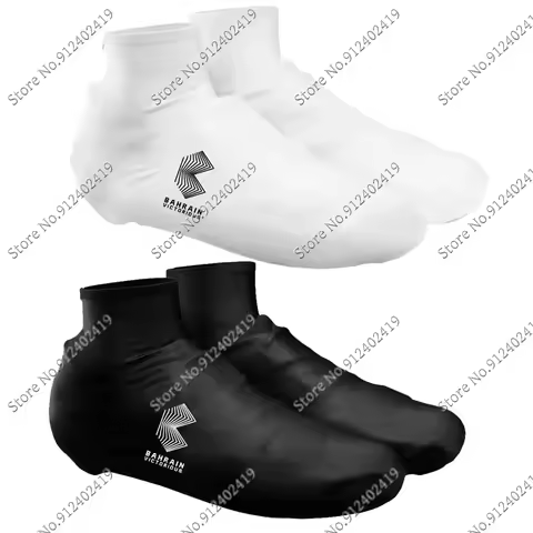 2024 Bahrain Victorious Cycling Shoe Covers Road Bike Shoes Cover MTB Jerseys Dust-proof Non-slip Ou