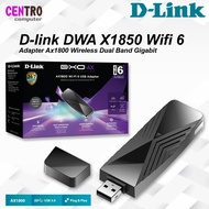 Dlink DWA X1850 Wifi 6 Usb Adapter Ax1800 Wireless Dual Band Gigabit