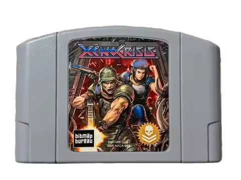 Xeno Crisis N64 Game Card