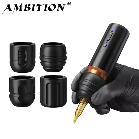 Ambition P2 C Tattoo Grip Disposable Rubber Professional for Soldier Max Ninja Pro Torped Shura Ultr