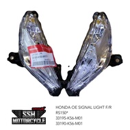 HONDA OE SIGNAL LIGHT FR SET-RS150*33195-K56-M01/33190-K56-M01