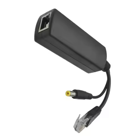 POE Power Upgrades PoE Splitter, RJ45 Port 52V/48V Output, Accepts 9 24V DC5.5x2.1mm, for Seamlessly