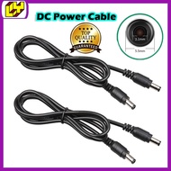 1 Meter DC 12V 24V 1A DC Cable Male To Male Connector 3 Meter5.5*2.5 mm Plug CCTV Power Cable Power 
