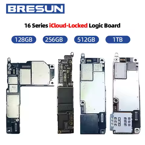 iCloud board 16 16E 16 Pro max plus replacement practice logic board complete boot screen test mothe