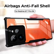 Realme GT 7 Pro Shockproof Case Colored Edges Clear Back 7 Pro/Realme GT7