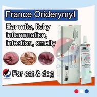 【New product】ʕ•́ᴥ•̀ʔっPETSEA Oridermyl Ear Ointment 10g Cat Ear Drop for Ear Infection Mites Dog Ear