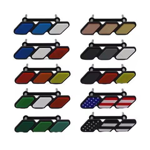 Car Front Grille Emblem Trunk Badge Decal for Toyota Corolla Hybrid 4runner Levin Rav4 Tundra Land C