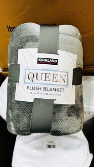 Chăn ( Mền ) Kirkland Signature Queen Plush Blanket Mỹ.