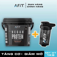 Sữa Tăng Cơ Giảm Mỡ Vegan Protein -AFit Nutrition 1 Kg + Quà Tặng