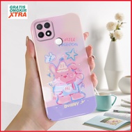 Feilin Acrylic Hard case Compatible For OPPO A15 A15S A17 A17K A31 2020 A57 2022 A58 A77 A77S A78 5G aesthetics Mobile Phone casing Puppy Pattern Cartoon Accessories hp casing casing Mobile cassing full cover