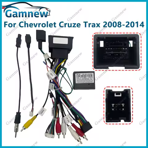 Car 16PIN Android Wire Harness Adapter Canbus Box Decoder For Chevrolet Cruze Malibu Opel Zafira Ins