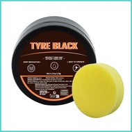 Car Tire Shine Wax Car Tire Wax Tire Coating Paste Tire Restorer Long-Lasting Tire Care Tool Shine P