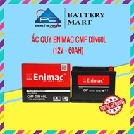 Bình Ắc Quy ENIMAC CMF DIN60L/R/LBN (12V-60AH)
