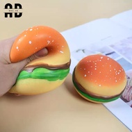 Abs - Squishy Hamburger Toy Anti Stress Squeeze Toy Cute Antem