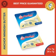 Anchor Butter - ANCHOR SALTED / UNSALTED MINIDISH BUTTER 7g - Anchor Minidish Butter