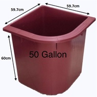 50 GALLON WATER TUB / 50G WATER TUB / KOLAH AIR MANDI / KOLAM AIR / TANGKI