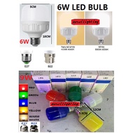 E27/B22 6W/9W LED Colour Bulb Lampu Raya (Screw) FESTIVAL/DECORATIVE BULB