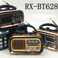 RX-BT628 New Style Radio Wireless Gift Speaker Retro Bluetooth Speaker Portable Card Multi-Band Desk