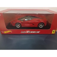 Hot Wheels 1: 18 LaFerrari Ferrari Lafa Red Alloy Car Model