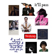 Fleabag Sticker Set Glossy Vinyl