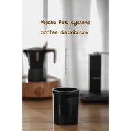 Mhw-3Bomber Moka Pot Cyclone Coffee Distributor - Dosing Ring Moka Pot Dosing Distributor Moka Pot