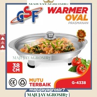 OVAL BUFFET WARMER G-4338 / GSF OVAL BUFFET CONTAINER / OVAL BUFFET WARMER G-4338 / GSF OVAL BUFFET 