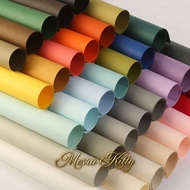 Thick Korean-style Crepe Paper for Gift Wrapping Bouquet, Suitable for Birthday Party Decorations Fl