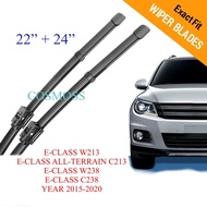 MERCEDES BENZ E-CLASS(W213)(C213)(W238)(C238) YEAR 2015-2020 HIGH QUALITY OEM Windscreen Flat Wiper