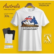 SOUVENIR T-SHIRT BY AUSTRALIA AUSI SYDNEY ADA PREMIUM MELBOURNE LABELTAG GIFT