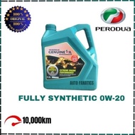 ENGINE OIL PERODUA BEZZA , AXIA ,ARUZ & MYVI-(FULLY SYNTHETIC 0W-20)
