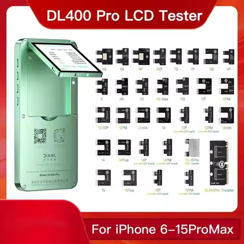 DL400 Pro LCD Screen Tester for iPhone 6-14 16 Pro Max iWatch Samsung Huawei 3D Touch Testing Displa