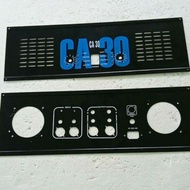 CA 30 stereo power amplifier Panel