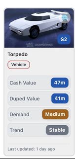 Roblox Jailbreak Torpedo