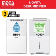 NOVITA ND50 / ND60+ DEHUMIDIFIER