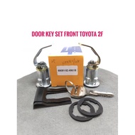Toyota Landcruiser 2F Front Door Lock Part:69051/2-69015 Door Key Set Front Toyota Fj40 Brand KIC Ma