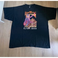 Code C4 Elton John VTG T-Shirt Size: Chest 51 Inches Length 29 Defect:-: