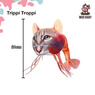 Moo Baby Mainan Anomali Tung Tung Sahur Plushie Mainan Tung Tung Sahur Anomali Italian Brainrot Plus