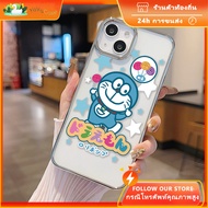 For iPhone11 13 Case Iphone 15 14 12 Pro MAX 15 7 8 Plus X XR XS Lollipop Doraemon Advanced Transpar