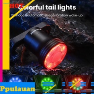  Bike Tail Lights with Type-c Charging Rechargeable Bike Tail Lights Smart Auto Brake Sensing Bike Tail Light Waterproof Led with Type-c Charging