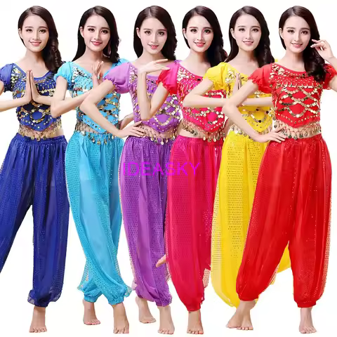 belly dance costumes set professional women professional wear clothes bollywood sari indian dress da