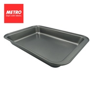 Metro Bakewares Essential Line Roaster Pan Rectangular Small Aluminum BS10243 S