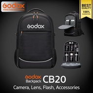 Godox Bag CB20 Backpack For Camera , Flash , Accessories กระเป๋ากล้อง กระเป๋าไฟ