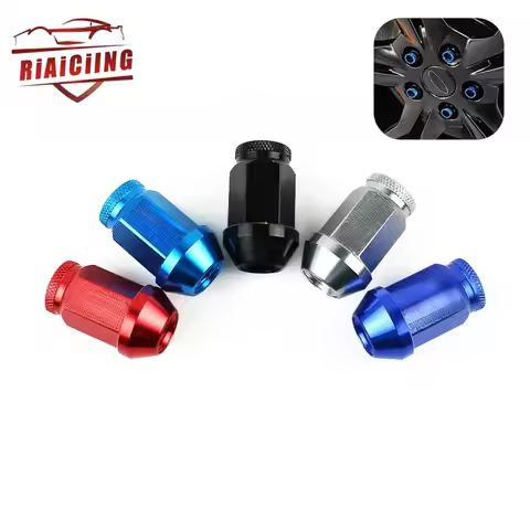 hot sale 20 Pieces / Set Spec Racing Aluminium Alloy Wheel Lug Nuts Screw M12x1.5 / 1.25 Length 40mm