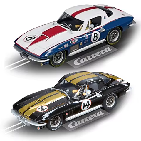 Slot Cars Digital Carrera 1 32 1/32 132 30689 30757 Sting Ray No 14 No 8