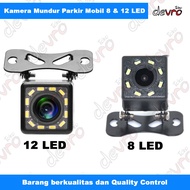 Car Reverse Camera - 12 LED and 8 LED Nightvision Car Parking Camera - S12