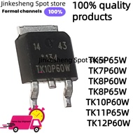 5PCS TK5P65W TK7P60W TK8P60W TK8P65W TK10P60W TK11P65W TK12P60W TO-252 MOS Field Effect Tube