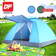 DF.os Fully Automatic Quick Open Outdoor Camping For 3-4 People Without Building A Camping Tourist T