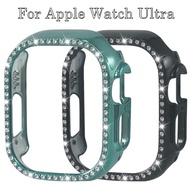 Diamond Bumper Protective Case for Apple Watch Cover PC Cover Shell Iwatch Series 8 for Apple Watch Ultra 49mm Accessories