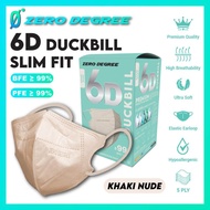[ready stock] Zero Degrees 6D Duckbill 2.0 Flexible Slim Fit 20pc/box/ Individual Pack Protection Ma