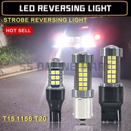 1PC 27LED Car Reverse Light Bulb Flash & Non Flash T15/W16W T20/7440 1156/P21W (Strobe 3 Times + Con